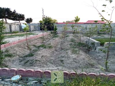 720 متر باغ خام چهار دیواری در مهرچین ملارد 